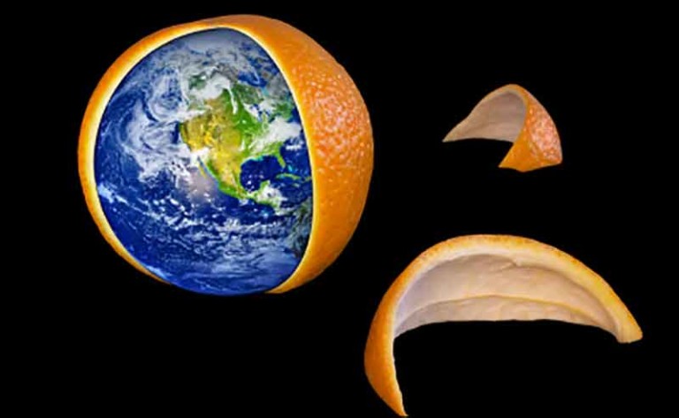Orange Peel Planet