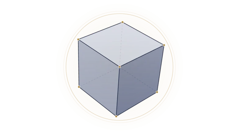 Cube (hexahedron), the Platonic solid of earth in sacred geometry